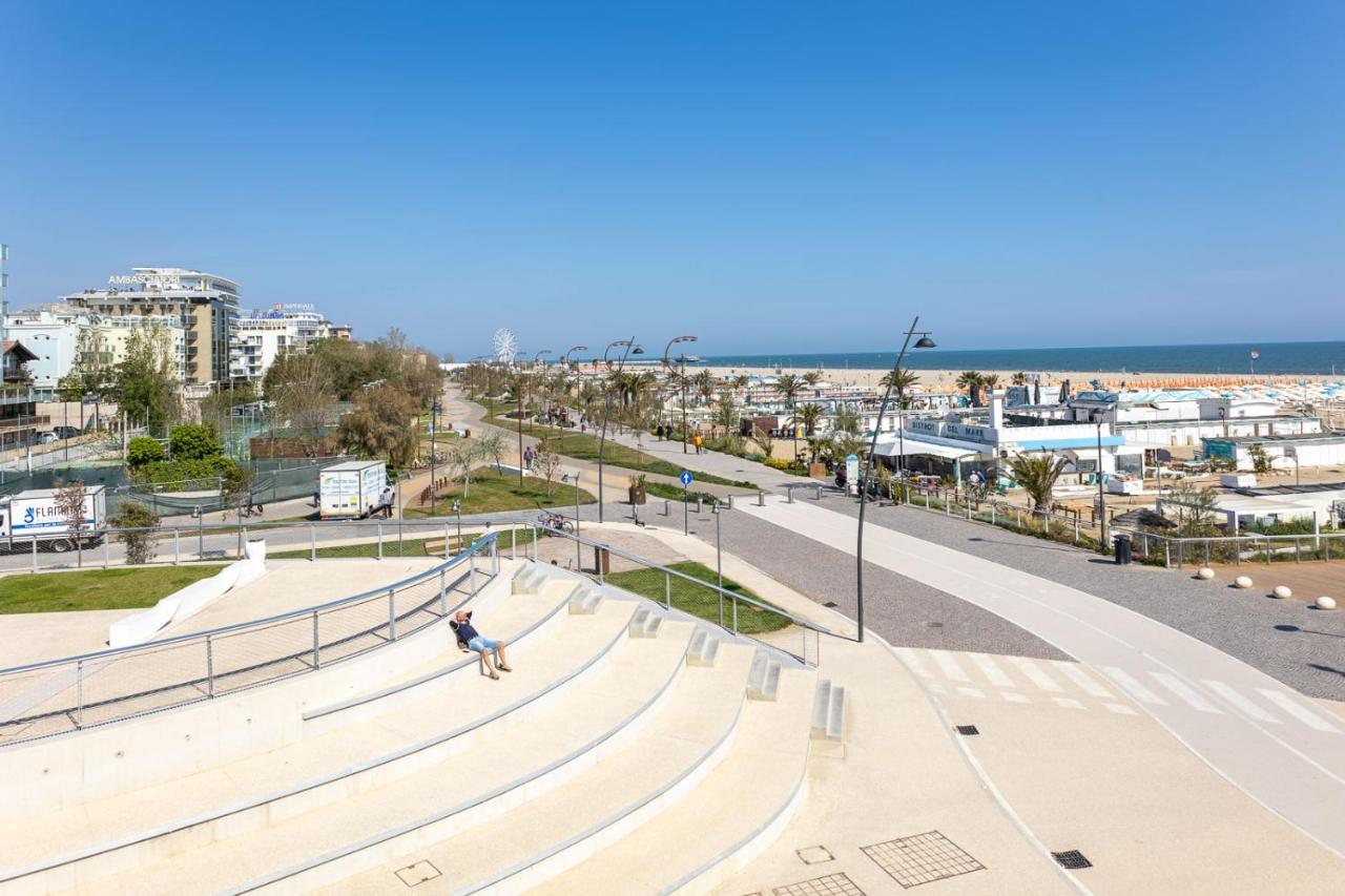 Romantico Open Space A 3Min Dalla Spiaggia - Homeunity Rimini Eksteriør billede